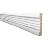 Leader 2.4m White Primed Ribbed Base Moulding (120096)