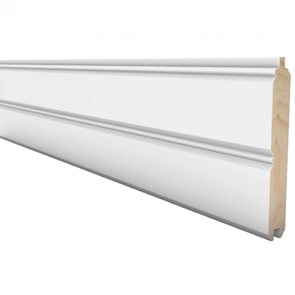 Leader 2.4m White Primed T&G Moulding (120094) 1 Leader 2.4m White Primed T&G Moulding (120094)