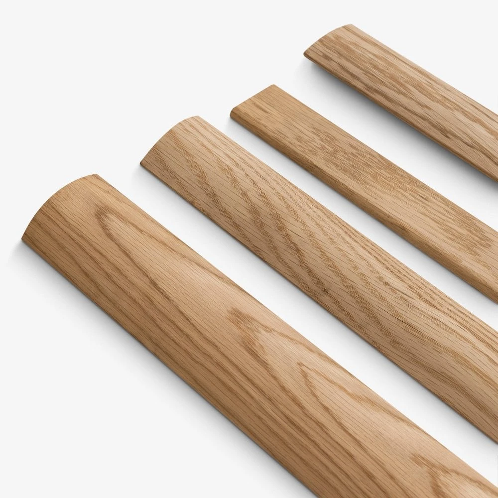 Liberty Floors 6mm Solid Oak Satin Lacquered Flat Connecting Profile Door Bar (900mm) 2 Liberty Floors 6mm Solid Oak Satin Lacquered Flat Connecting Profile Door Bar (900mm) - Image 2