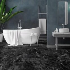 Liberty Floors Black Granite - Lifestyle Plus 5mm Rigid Core Vinyl Flooring (314668) -Flooring Discount Store black granite lifestyle plus 5mm rigid core vinyl flooring 314668 p119174 242187 image