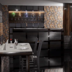 Liberty Floors Black - Lustre Flawless 8mm Laminate Flooring (183655) -Flooring Discount Store black lustre flawless 8mm laminate flooring 183655 p69725 171142 image