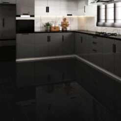 Liberty Floors Black - Lustre SPC 6mm Rigid Core Vinyl Flooring (250942) -Flooring Discount Store black lustre spc 6mm rigid core vinyl flooring 250942 p109180 237959 image