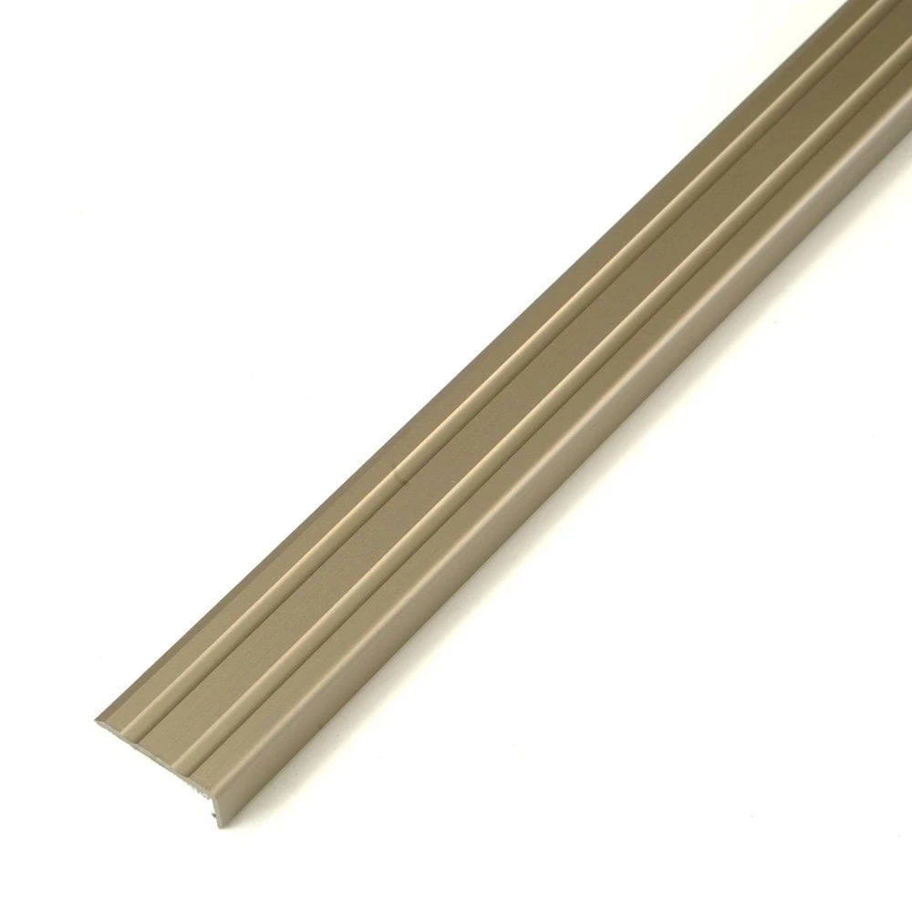 Leader Brushed Steel Self-Adhesive End Profile Door Bar (900mm) 1 Leader Brushed Steel Self-Adhesive End Profile Door Bar (900mm)