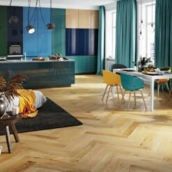 Liberty Floors Caramel Oak - Manor Herringbone Parquet 14mm Engineered Real Wood Flooring (249869) -Flooring Discount Store caramel oak manor herringbone parquet 14mm engineered real wood flooring 249869 p108536 235969 image
