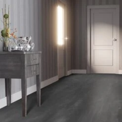 Liberty Floors Charcoal Grey - Lustre 8mm High Gloss Laminate Flooring (217056) -Flooring Discount Store charcoal grey lustre 8mm high gloss laminate flooring 217056 p84205 187690 image