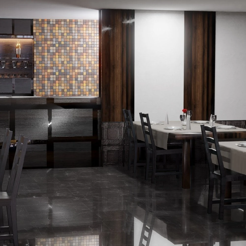 Liberty Floors Dark Pinto - Lustre Stone 8mm High Gloss Laminate Flooring (223767) 4 Liberty Floors Dark Pinto - Lustre Stone 8mm High Gloss Laminate Flooring (223767) - Image 4