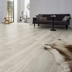 Kronotex Gala Oak White - Exquisite Plus 8mm Laminate Flooring (221380) -Flooring Discount Store gala oak white exquisite plus 8mm laminate flooring 221380 p87642 203191 image