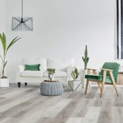 Liberty Floors Grey Blend Oak - Comfort 8mm Laminate Flooring (217599) -Flooring Discount Store grey blend oak comfort 8mm laminate flooring 217599 p84706 189932 image