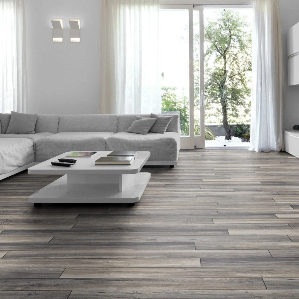 Kronotex Harbour Grey Oak - Robusto Villa 12mm Laminate Flooring (217737) 5 Kronotex Harbour Grey Oak - Robusto Villa 12mm Laminate Flooring (217737) - Image 5