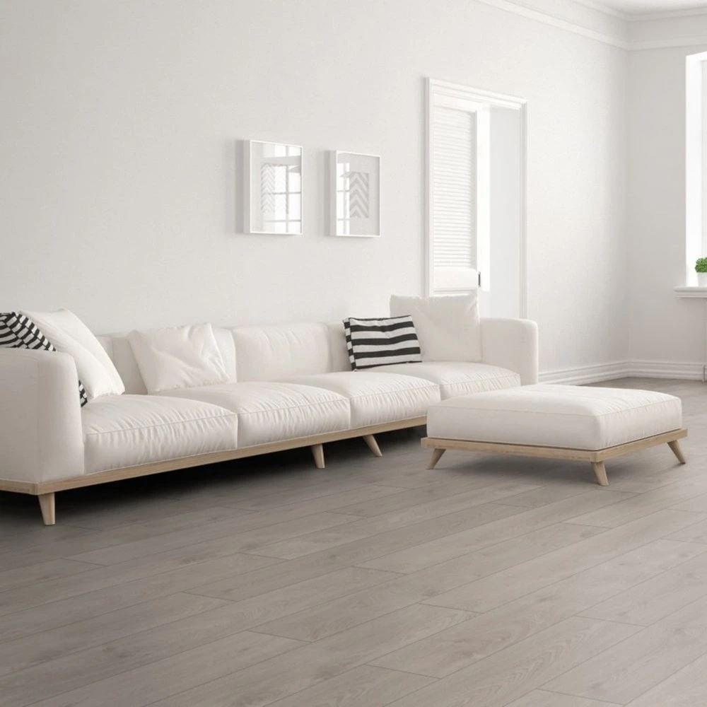 Swiss Krono Interlaken Oak - Solid Chrome 12mm Laminate Flooring (218896) 4 Swiss Krono Interlaken Oak - Solid Chrome 12mm Laminate Flooring (218896) - Image 4