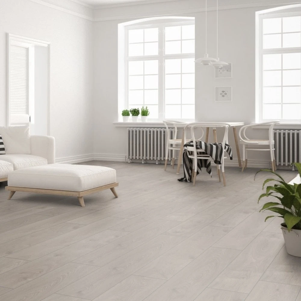 Swiss Krono Interlaken Oak - Solid Chrome 12mm Laminate Flooring (218896) 5 Swiss Krono Interlaken Oak - Solid Chrome 12mm Laminate Flooring (218896) - Image 5