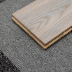 Liberty Floors Ivory White Oak - Premier 14mm Engineered Real Wood Flooring (182142) -Flooring Discount Store ivory white oak premier 14mm engineered real wood flooring 182142 p68607 155770 image