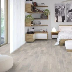 Liberty Floors Ivory White Oak - Premier 14mm Engineered Real Wood Flooring (182142) -Flooring Discount Store ivory white oak premier 14mm engineered real wood flooring 182142 p68607 160557 image