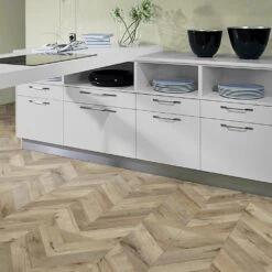Kaindl Fortress Rochester Oak - Chevron Parquet 8mm Laminate Flooring (333483) -Flooring Discount Store kaindl fortress rochester oak chevron parquet 8mm laminate flooring 333483 p120325 243335 image