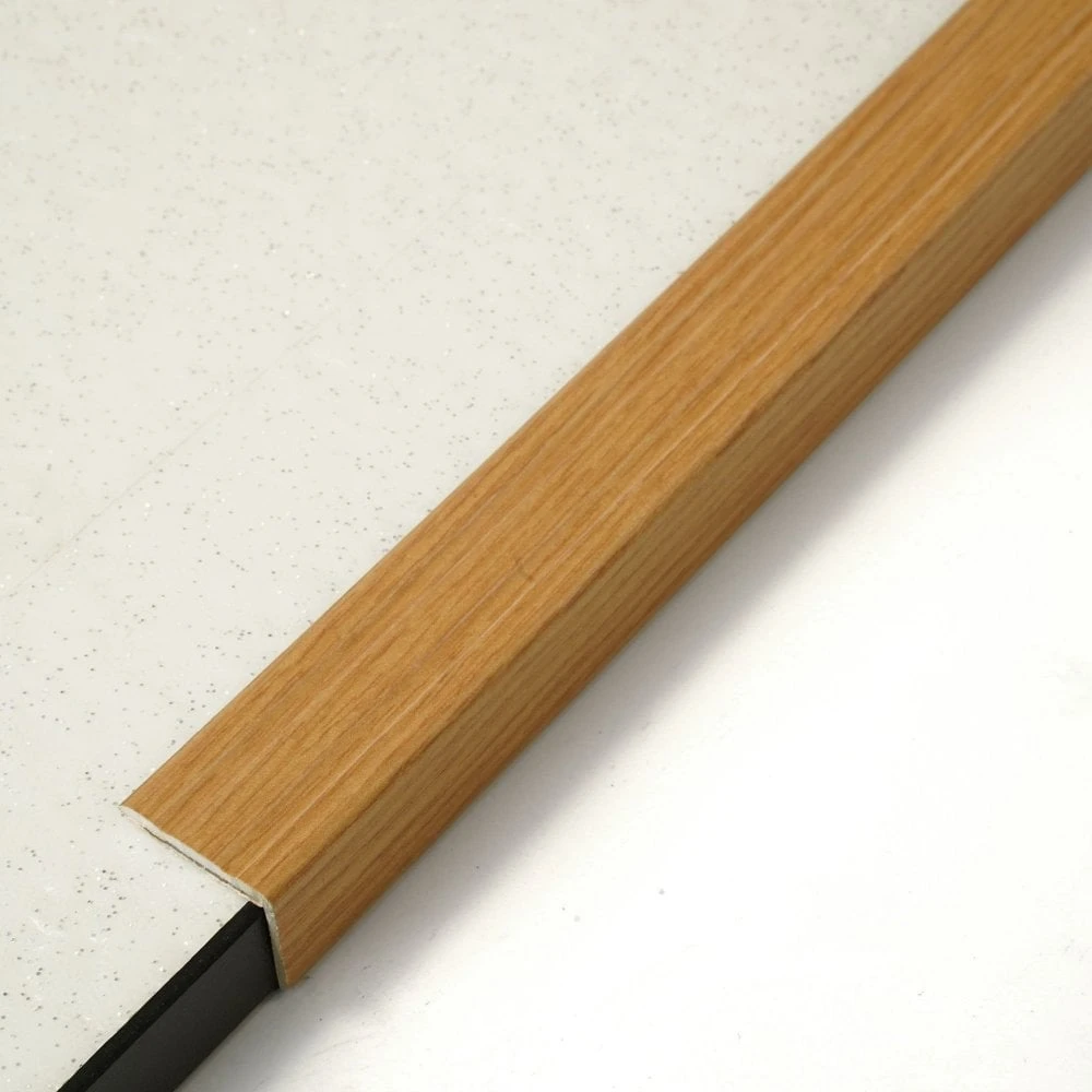 Leader Light Oak Self-Adhesive Stair Nosing Profile (900m) 1 Leader Light Oak Self-Adhesive Stair Nosing Profile (900m)
