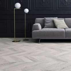 FAUS Light Grey - Masterpieces 8mm Laminate Flooring (217060)