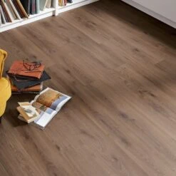 Kronotex Millenium Brown Oak - Advanced 8mm Laminate Flooring (247113) -Flooring Discount Store millenium brown oak advanced 8mm laminate flooring 247113 p106488 223342 image