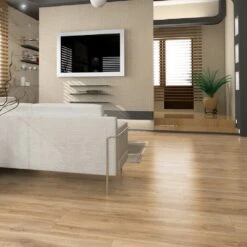 Kronotex Montmelo Nature Oak - Exquisite Plus 8mm Laminate Flooring (160208) -Flooring Discount Store montmelo nature oak exquisite plus 8mm laminate flooring 160208 p54197 185104 image