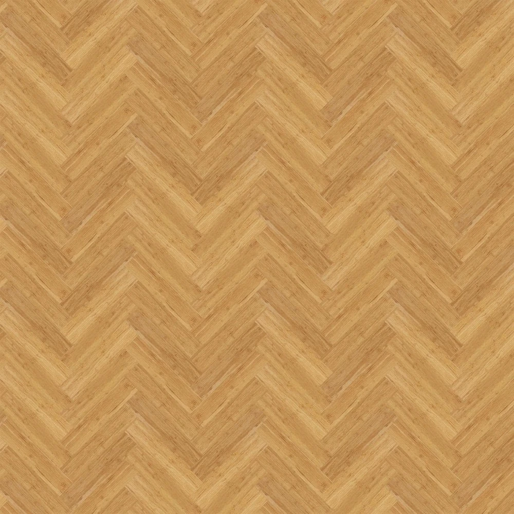 Liberty Floors Natural Bamboo - Herringbone Parquet 10mm Solid Real Wood Flooring (249973) 3 Liberty Floors Natural Bamboo - Herringbone Parquet 10mm Solid Real Wood Flooring (249973) - Image 3