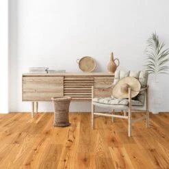 Liberty Floors Natural Oak - Classic 18mm Brushed UV Lacquer Solid Real Wood Flooring (315130) -Flooring Discount Store natural oak classic 18mm brushed uv lacquer solid real wood flooring 315130 p119216 242706 image