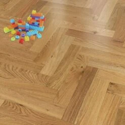 Liberty Floors Natural Oak - Herringbone Parquet 14mm Engineered Real Wood Flooring (219384) -Flooring Discount Store natural oak herringbone parquet 14mm engineered real wood flooring 219384 p85832 201387 image
