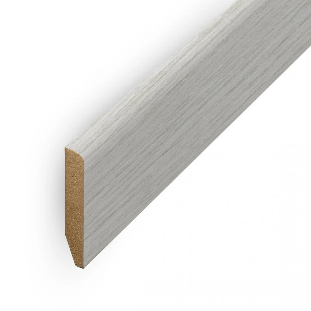 Leader Off-White Pencil Round Laminate Skirting Board (2.4m) 1 Leader Off-White Pencil Round Laminate Skirting Board (2.4m)