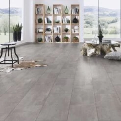 Krono Original Pearl Grey - Impressions 8mm Laminate Flooring (249793) -Flooring Discount Store pearl grey impressions 8mm laminate flooring 249793 p108466 235913 image