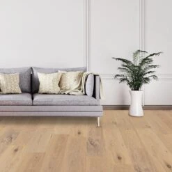 Liberty Floors Sandy Oak - Premier 14mm Engineered Real Wood Flooring (219583)