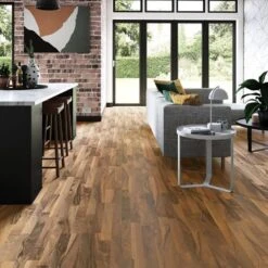 Kronotex Ticino Walnut - Superior 6mm Laminate Flooring (219527) -Flooring Discount Store ticino walnut superior 6mm laminate flooring 219527 p85898 196511 image