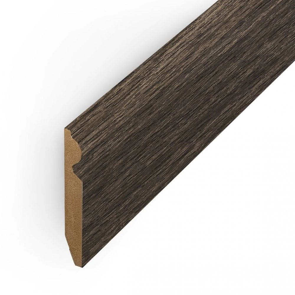 Leader Walnut Torus Laminate Skirting Board (2.4m) 1 Leader Walnut Torus Laminate Skirting Board (2.4m)