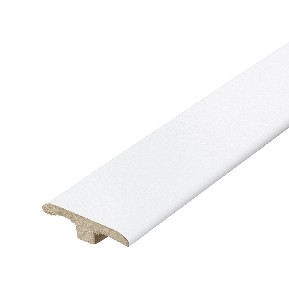 Leader White Laminate Connecting Profile Door Bar (1m) 1 Leader White Laminate Connecting Profile Door Bar (1m)